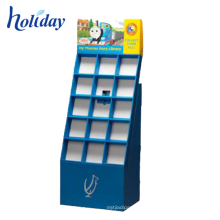 Well-sell Floor Pocket Collapsible Display Shelf For Promotion,Custom Cardboard Retail Collapsible Shelves